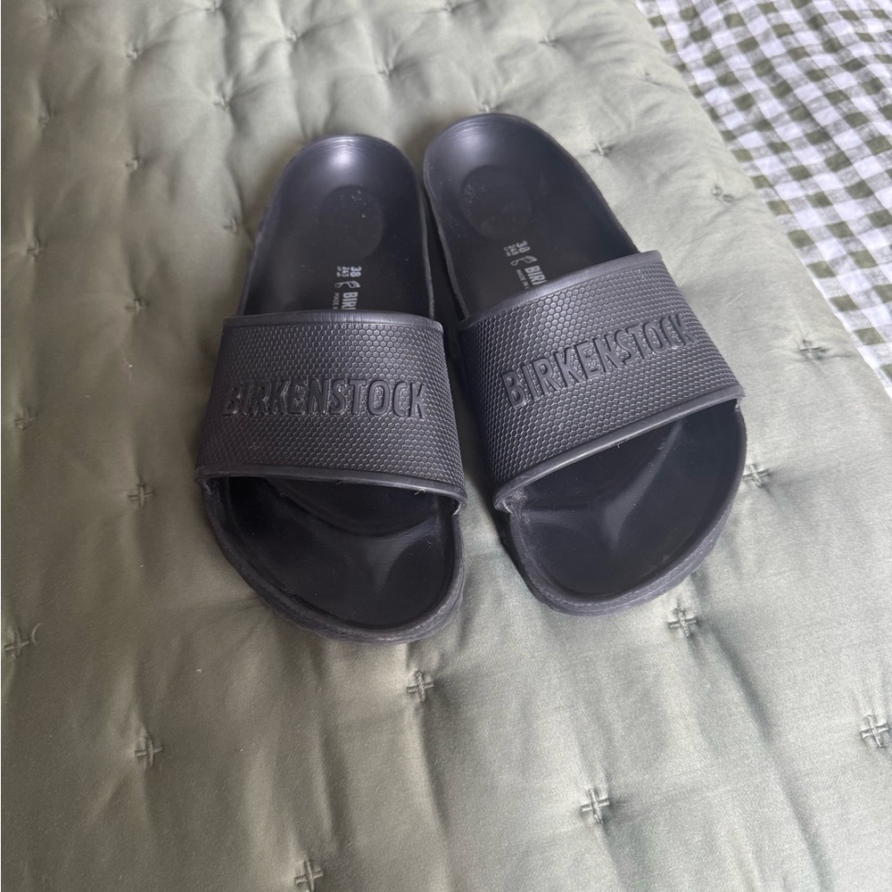 Birkenstock Black Slide Sandals